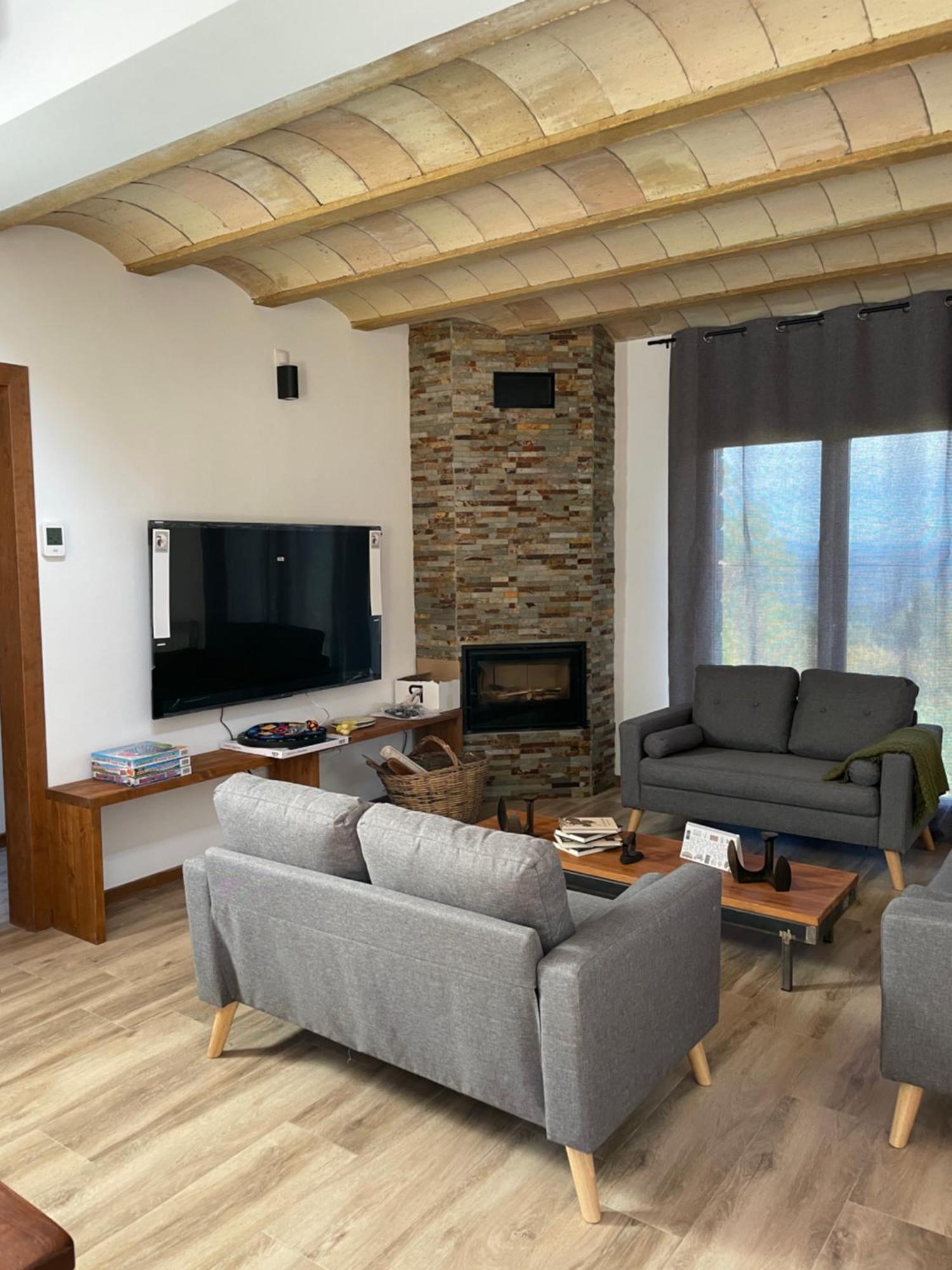 Casa De Les Escoles, Espinalbet - Alberga Castellar del Riu Ngoại thất bức ảnh