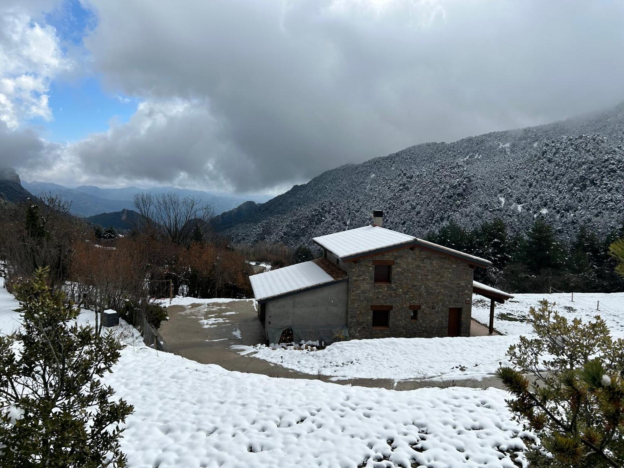 Casa De Les Escoles, Espinalbet - Alberga Castellar del Riu Ngoại thất bức ảnh
